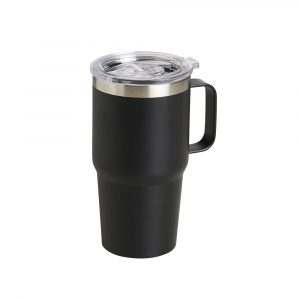 Caneca Térmica 700ml Preto Brinde Personalizado